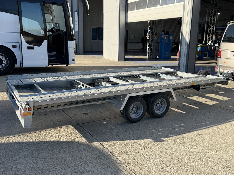 Remorca - Platforma auto Stema AT2027 noua