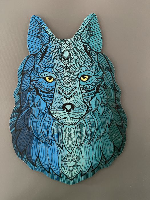 Puzzle din lemn in forme de animale