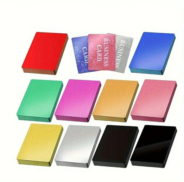 Gravare carti de vizita metalice cu laser