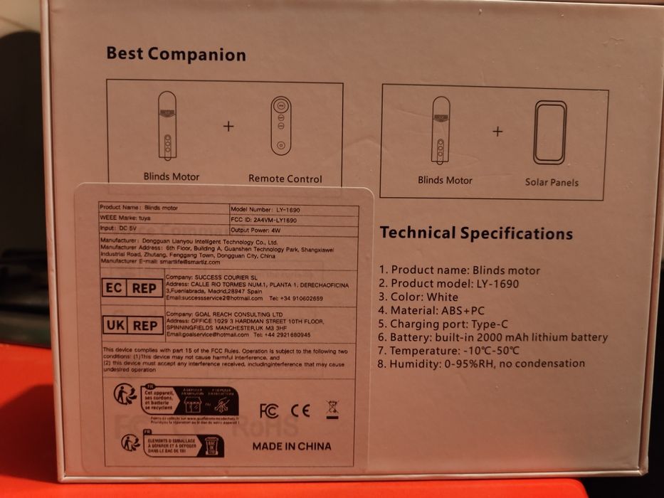 Monitor controller inteligent pentru jaluzele