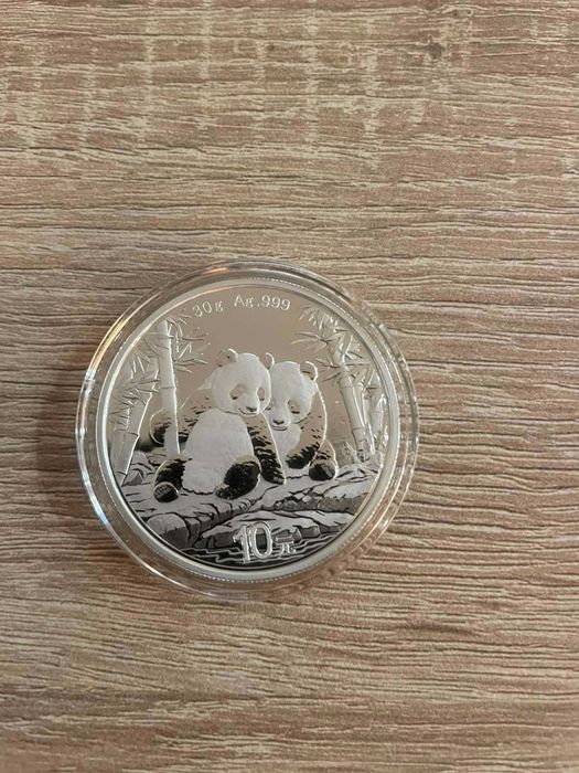 Сребърна монета Китайска Панда 2026