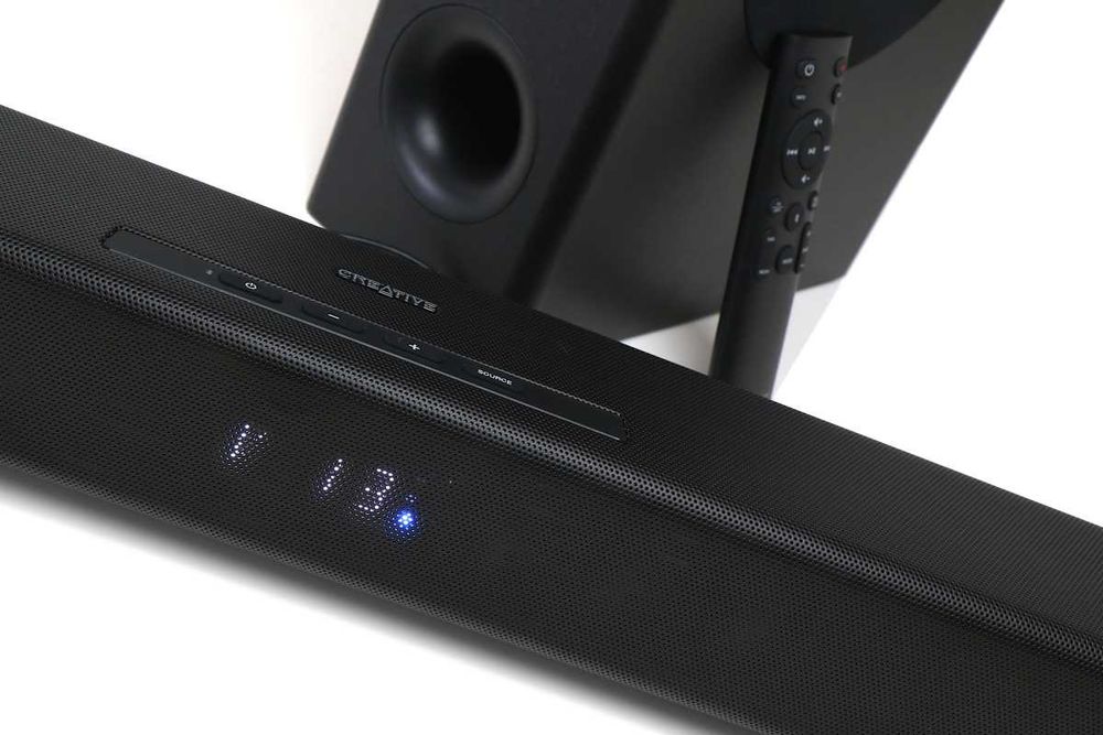 Creative Stage 360 – 2.1 Soundbar с Dolby Atmos, Bluetooth | Нов | 24 месеца гаранция