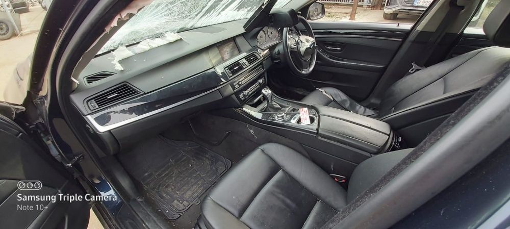 Dezmembrez BMW 520 d seria 5 F10 2.0 D 135 KW an 2010 cod motor N47D2