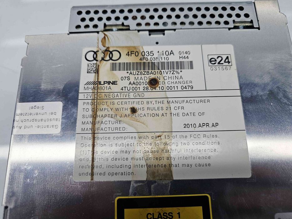 Unitate multimedia Audi Q7 (4LB) [Fabr 2006-2014] Facelift 4F0035110A