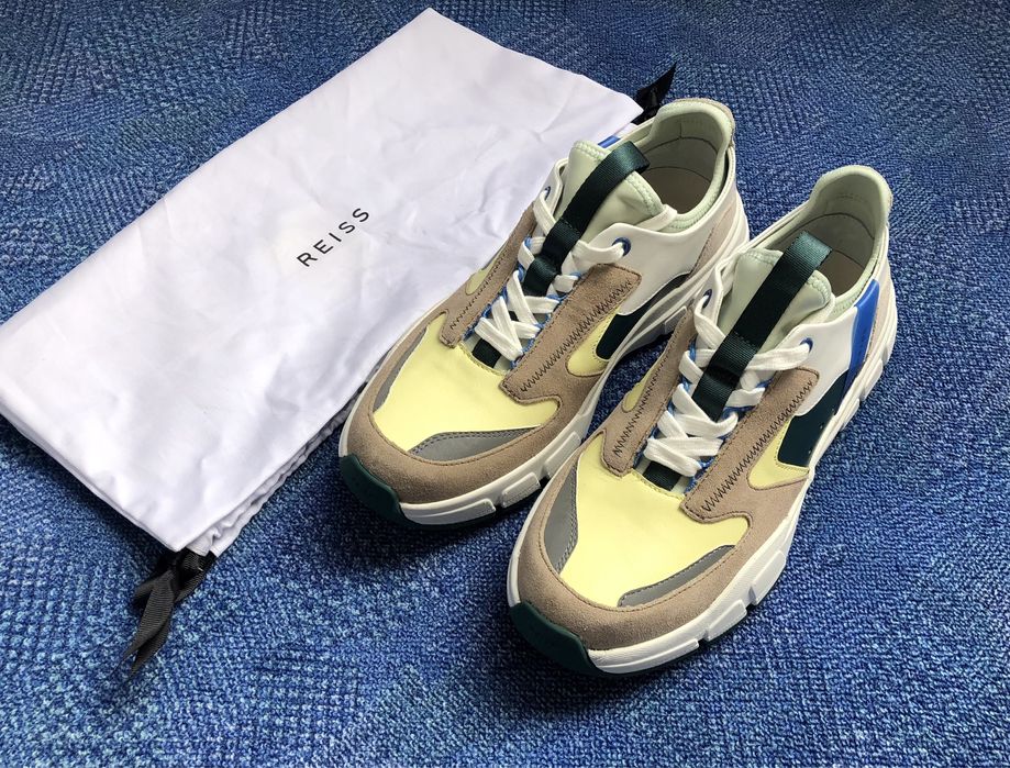 Reiss Liam Leather Sneakers ОРИГИНАЛНИ мъжки сникърси 42,5/27,5см