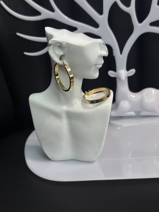 Золотые серьги/BariBarShop/0•0•12