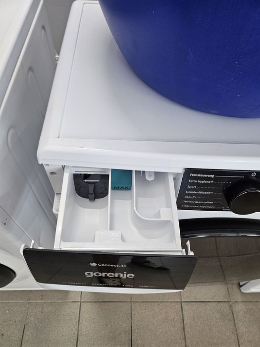 Masina de spalat automata cu BUTOI Gorenje SteamTech, 8 kg, 1400 RPM, Inverter + Factura + 12  Luni Garantie