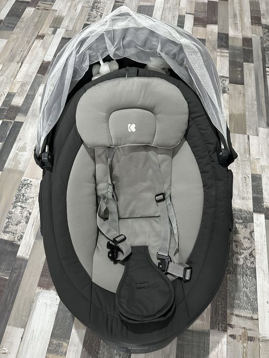 Електрическа люлка KikkaBoo - Codie, Dark Grey