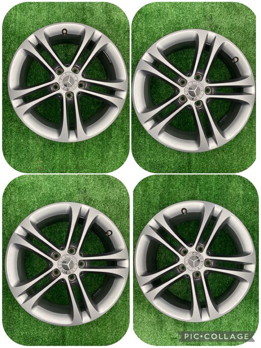 Set 4 Jante Auto Oe Mercedes Benz R17 5X112 A-B-Class CLA GLB GLA AMG