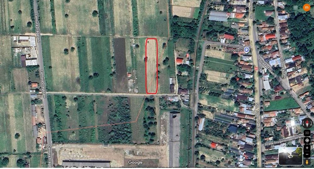 Teren extravilan in zona limitrofa orasului Dragasani