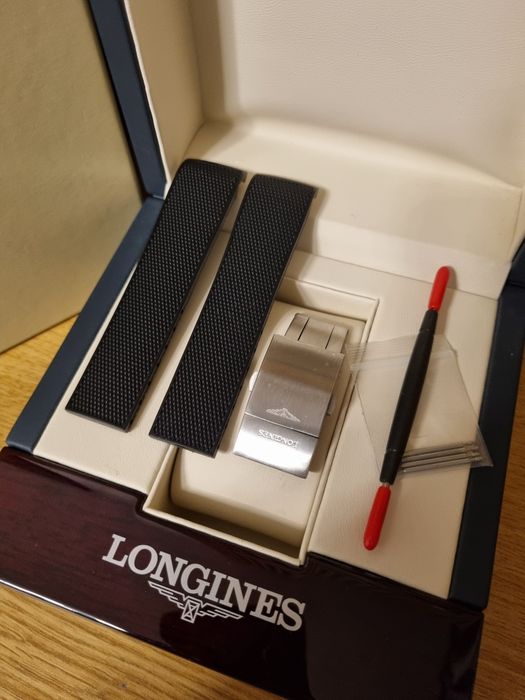 Curea / bratara din silicon pentru ceas Longines Hydroconquest