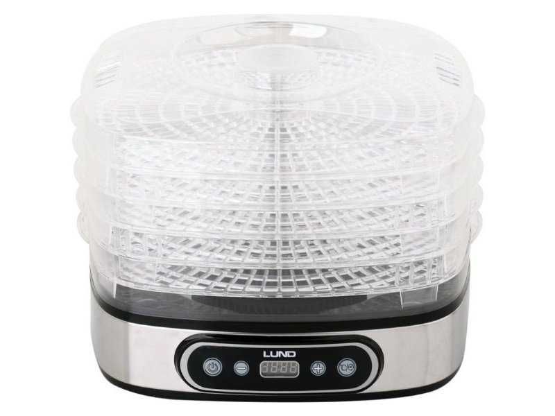 Уред за сушене на храна (дехидратор) LUND, таймер, 5 нива, 500 W