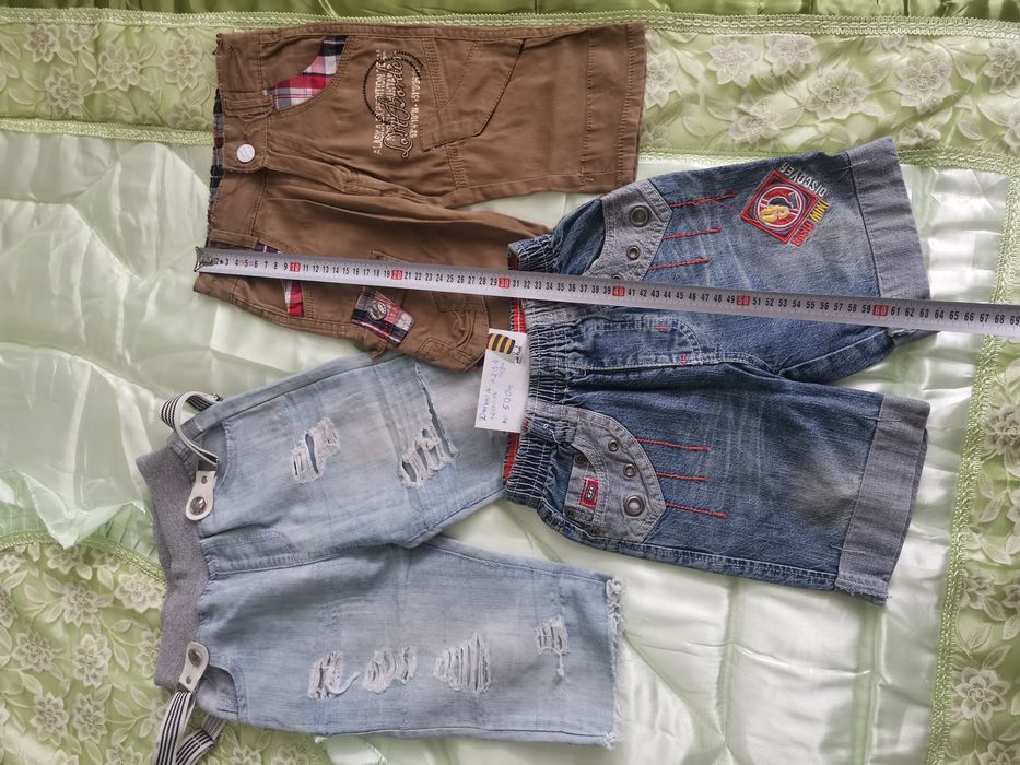 Джинсы, шорты, брюки на мальчика