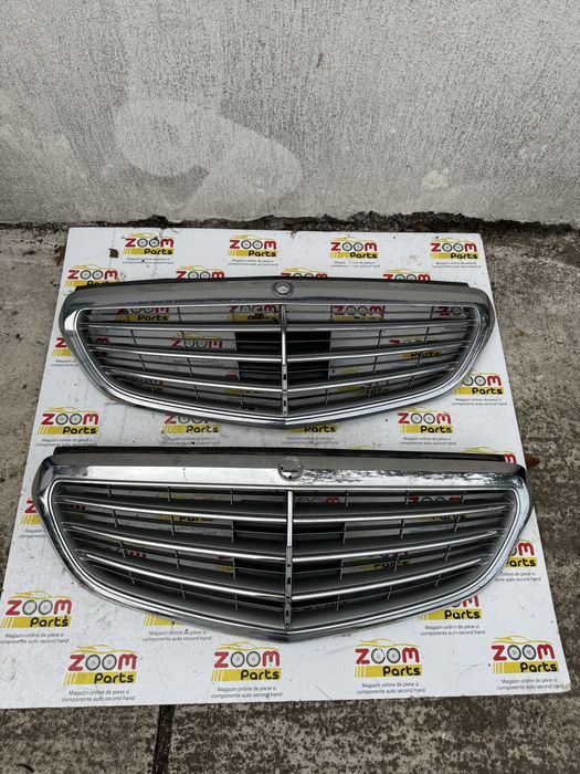 Grila fata centrala radiator Mercedes W212 facelift 2013-2015