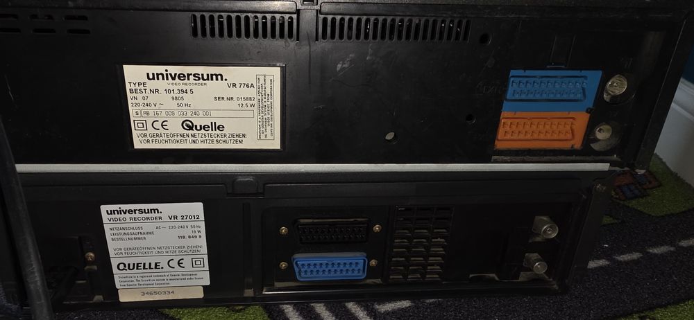 Videorecordere VHS (VCR) in stare de functionare