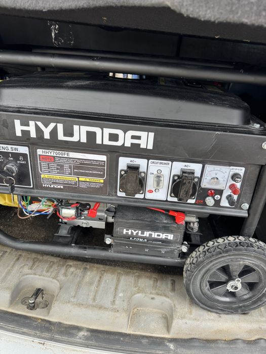 Бензинов агрегат HYUNDAI HHY7000E