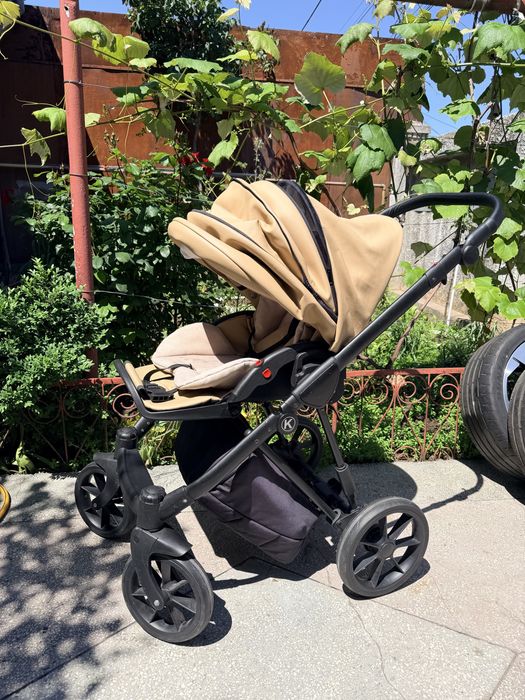 Cărucior 3 în 1 Krausman Joyz Beige