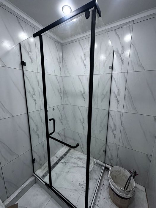 Душ кабина, угловые, прямые