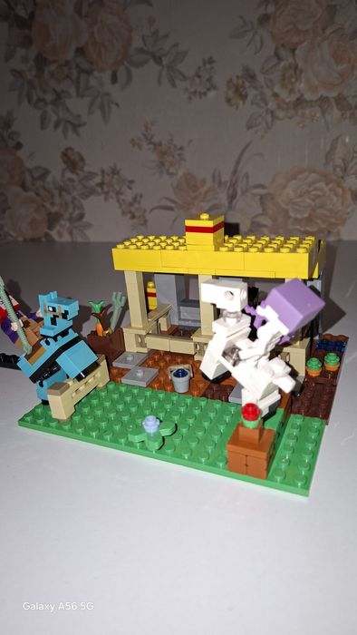 Лего майнкрафт конюшня