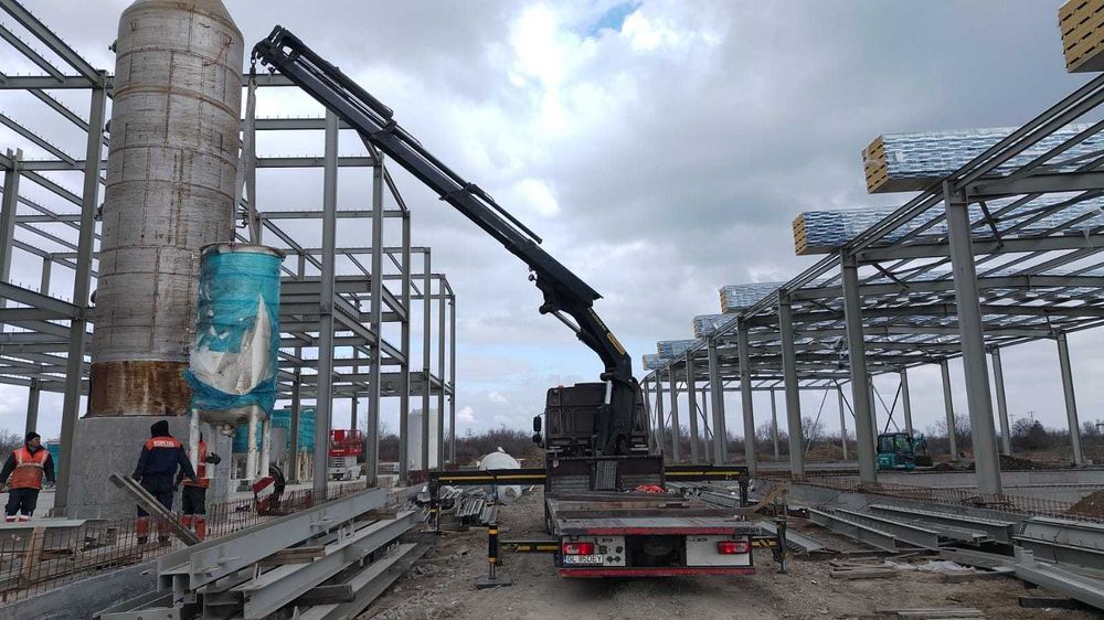 Închirieri macarale Galați – HIAB și automacara 40T | Rapid și profesionist