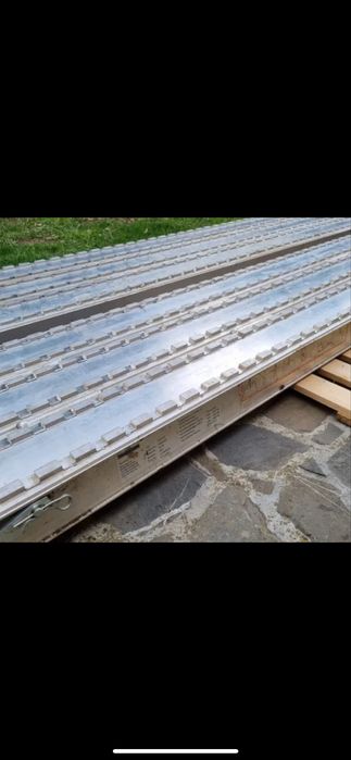 Rampe Aluminiu Trailer / Incarcare utilaje - 16-20-24-30-40 Tone
