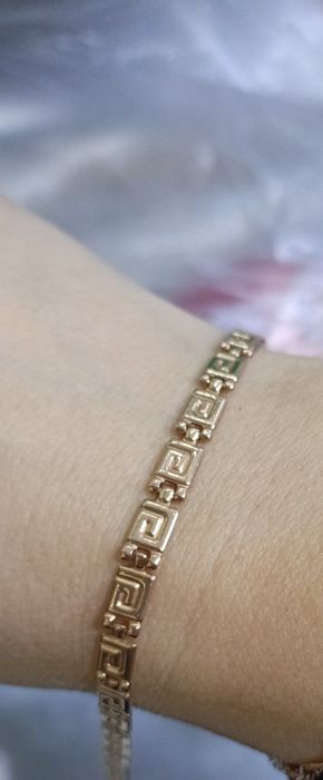 Браслет золото 17см