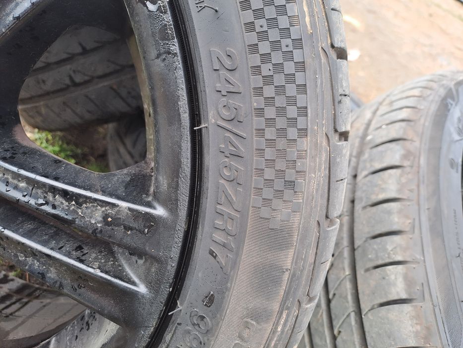 Джанти с гуми - /БМВ/BMW/ - 17"ки style 194