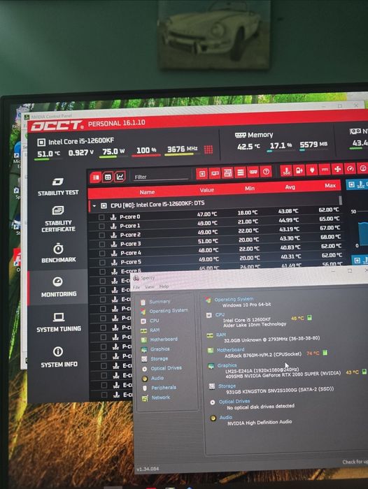 I5 12600KF 32GB Ram Ddr5 rx 9060 xt garantie Descrierea!
