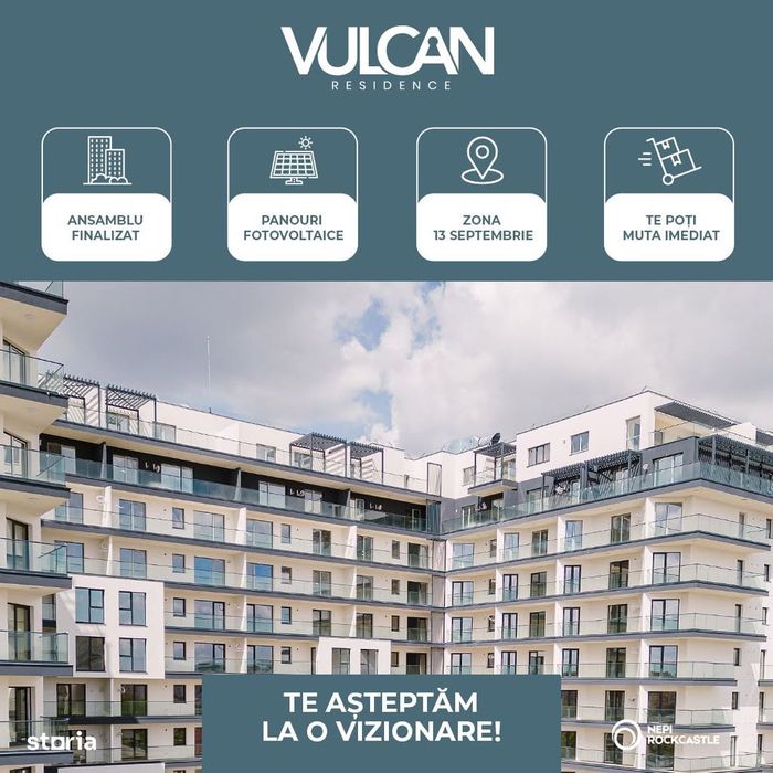 Apartament 2 Camere | Parcare | Vulcan Residence - 13 Septembrie