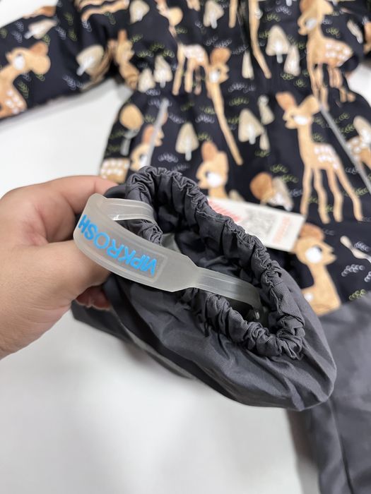 Зимний слитный комбинезон