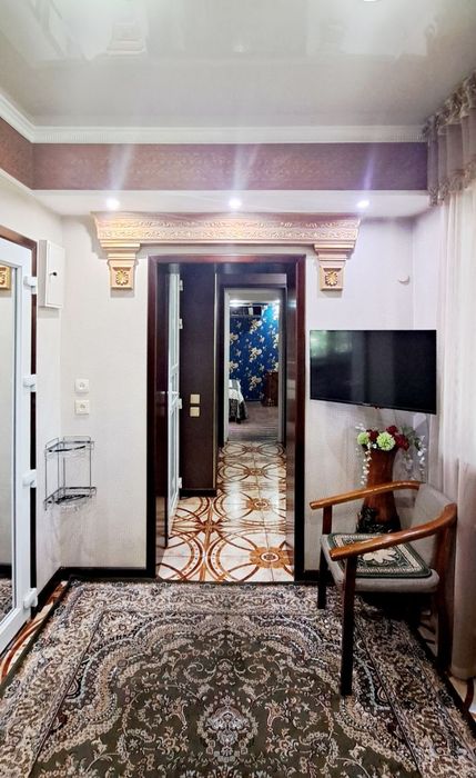 2-ком Чиланзар 1 Евроремонт Метро Хамза Мукими Гагарина Мебель+Техника