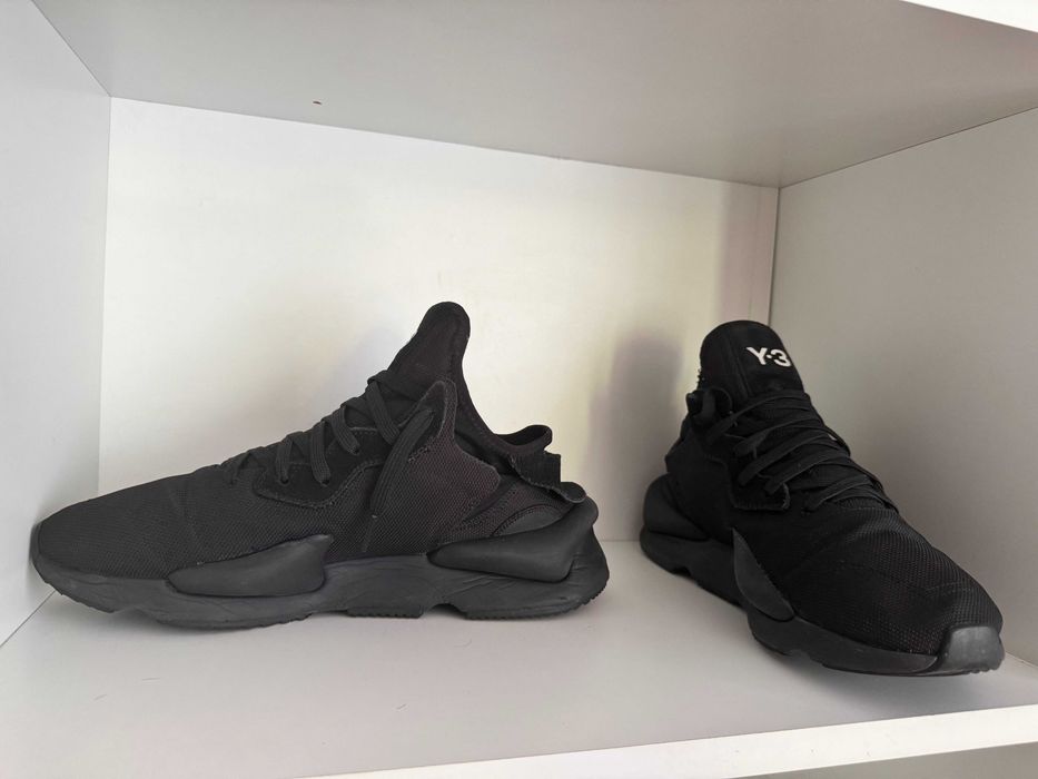 Y-3 Kaiwa "Core Black" FX0909 – Yohji Yamamoto x Adidas – Mărimea 45 1/3 – Model rar, ocazie unică – 450 lei