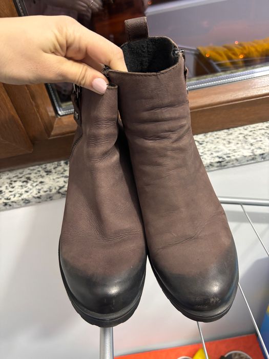 Ghete piele naturală mărimea 38