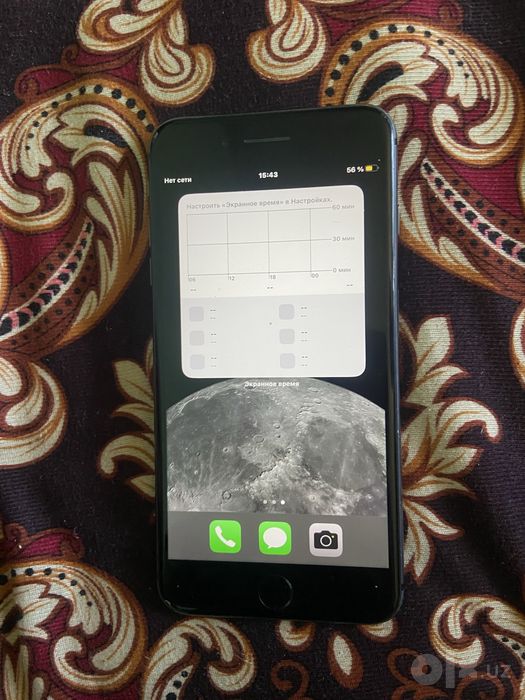 Iphone 8+. 64/77 telefon ochilmagan. Aybi imei. Abmengatel kk dap bor