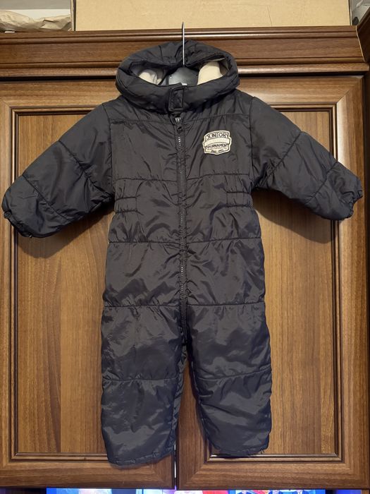 Combinezon flausat in interior - marimea 86