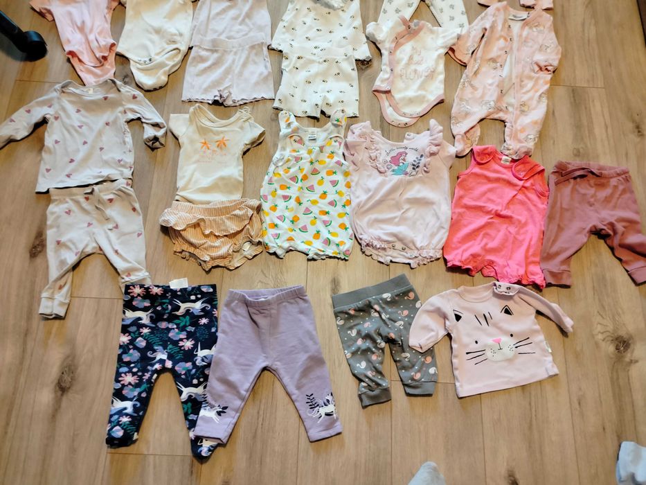 Бебешки летни дрешки 3-6.7 месеца