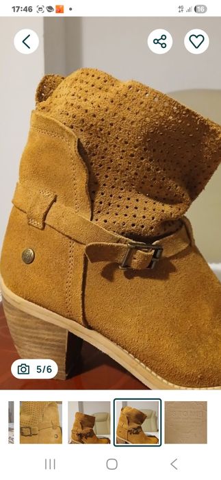 Ghete piele naturala intoarsa, nr 37, 【IS TO ME],achizitie doar SUA și