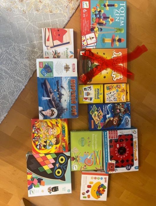 Развивающие настольные игры