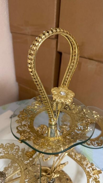 Менажница золот.цвет