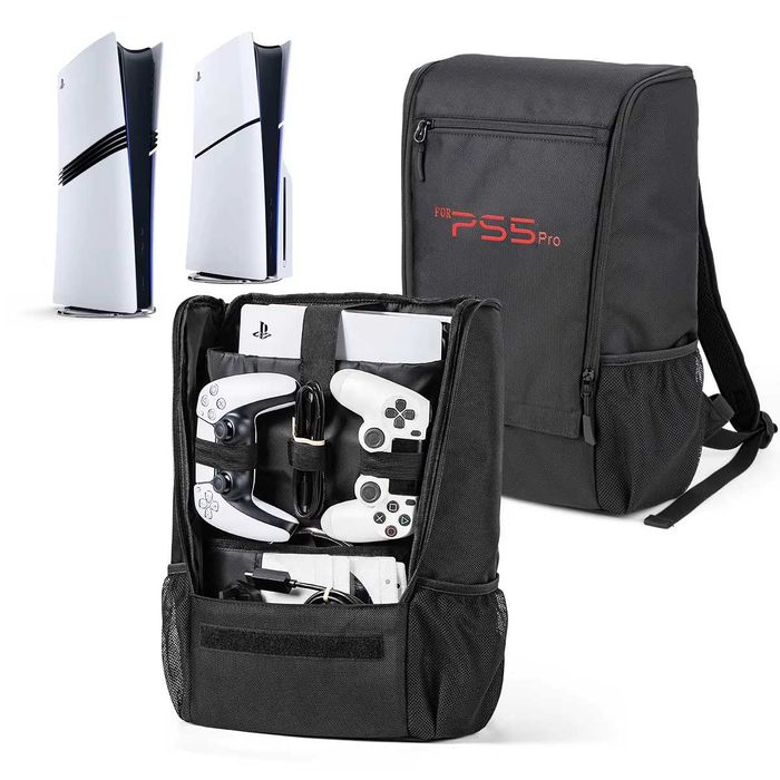 Чанта за PS5 Slim/Pro, раница, travel bag, playstation, backpack преносим сак