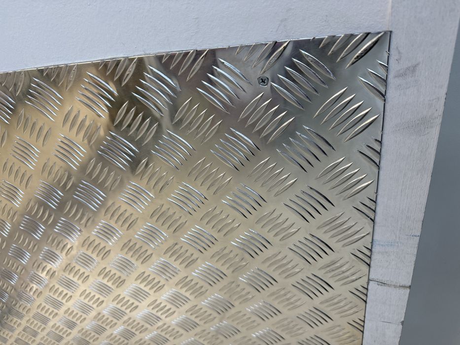 Tabla striata/ lisa aluminiu