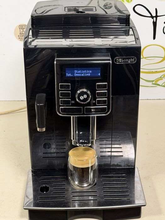 Кафемашина кафе автомат delonghi с гаранция