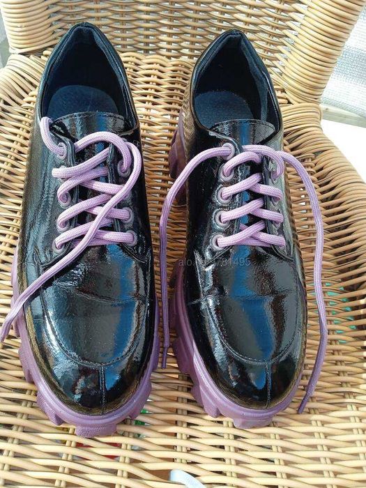 Обувки Тенденз кожени 39 размер