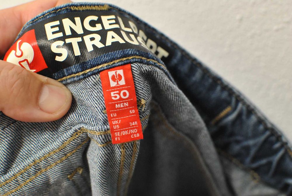 Engelbert Strauss Cargo pantalon scurt de blugi marimea 50  (4302)