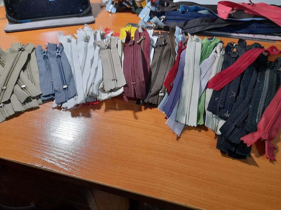 Молнии швейные разные