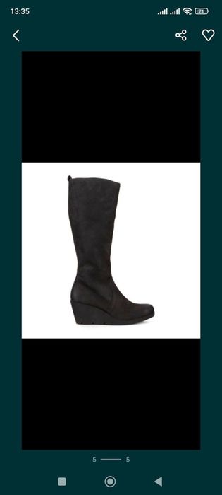 Сапоги Ecco 41 р демисезонные