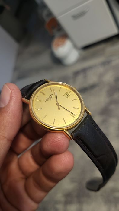 Часовник Longines позлатен корпус