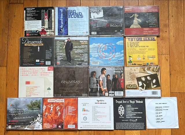 CD hip hop & rock RO: Barac, Fara Zahar, OCS, Phoenix, Firma, VdV, Sfinx, Kumm..