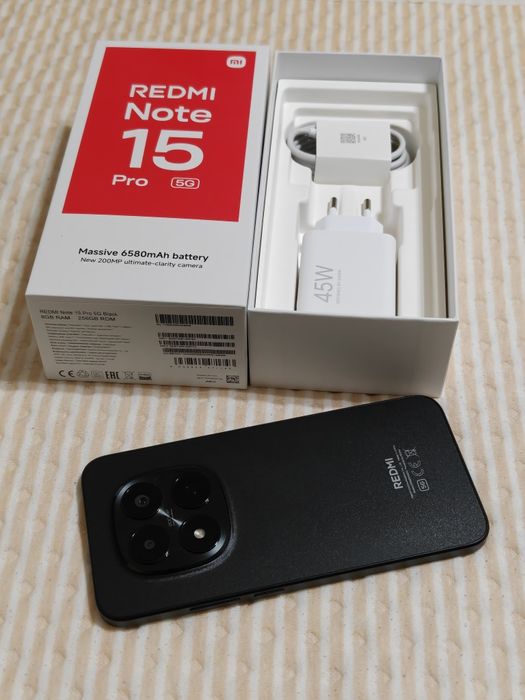 Redmi Note 15 Pro 5G 256 gb Ram 8