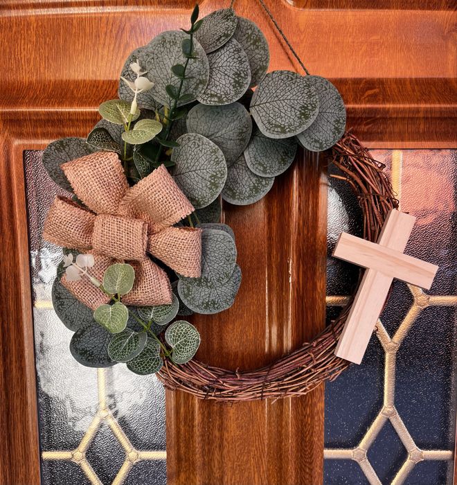 Coroniță decorativă pentru Sfintele Sărbători Pascale – Handmade